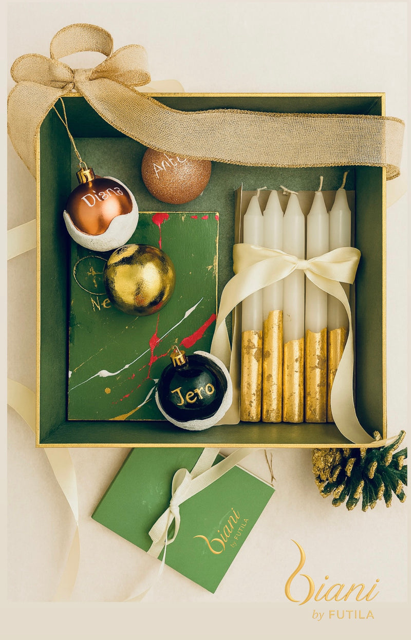 Kit velas bolas navidad