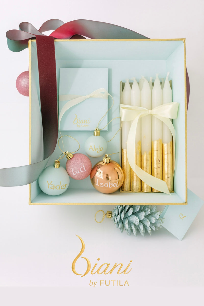 Kit velas bolas navidad