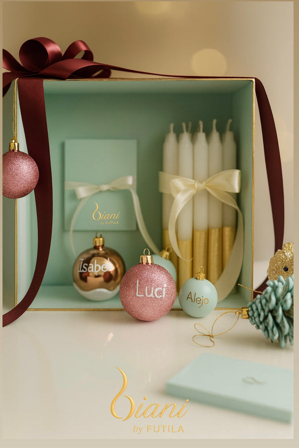 Kit velas bolas navidad