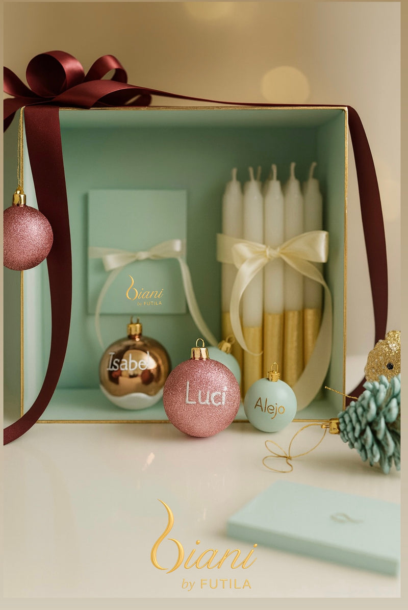 Kit velas bolas navidad