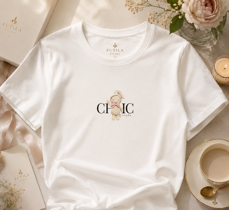 camiseta futilachic estampado pequeño